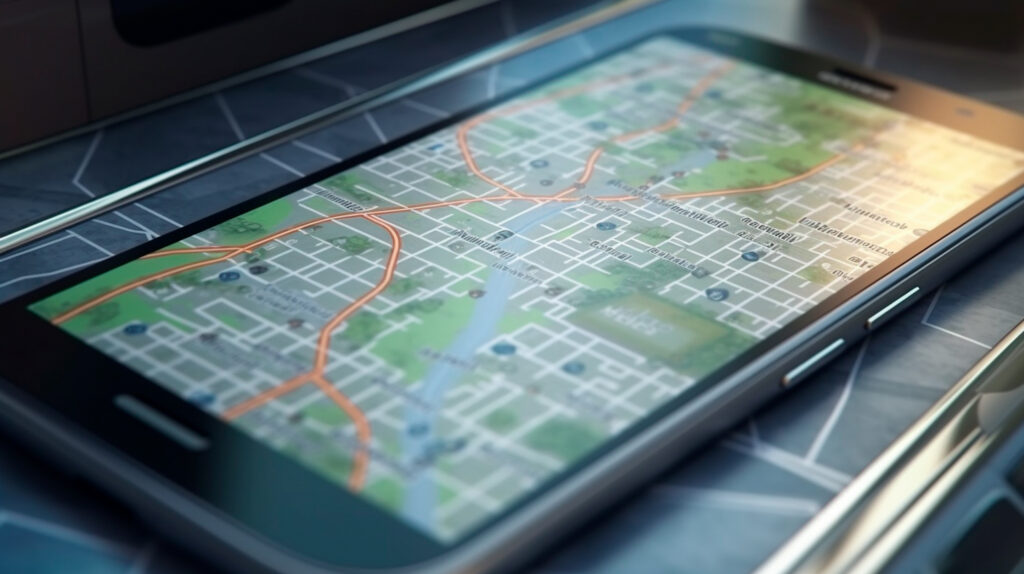 GPS Ortung Smartphone App