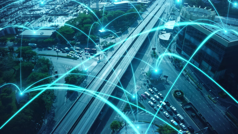 smart city mit gps ortungsgeräten